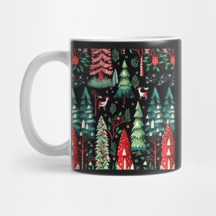 Christmas night in the forest IV Mug